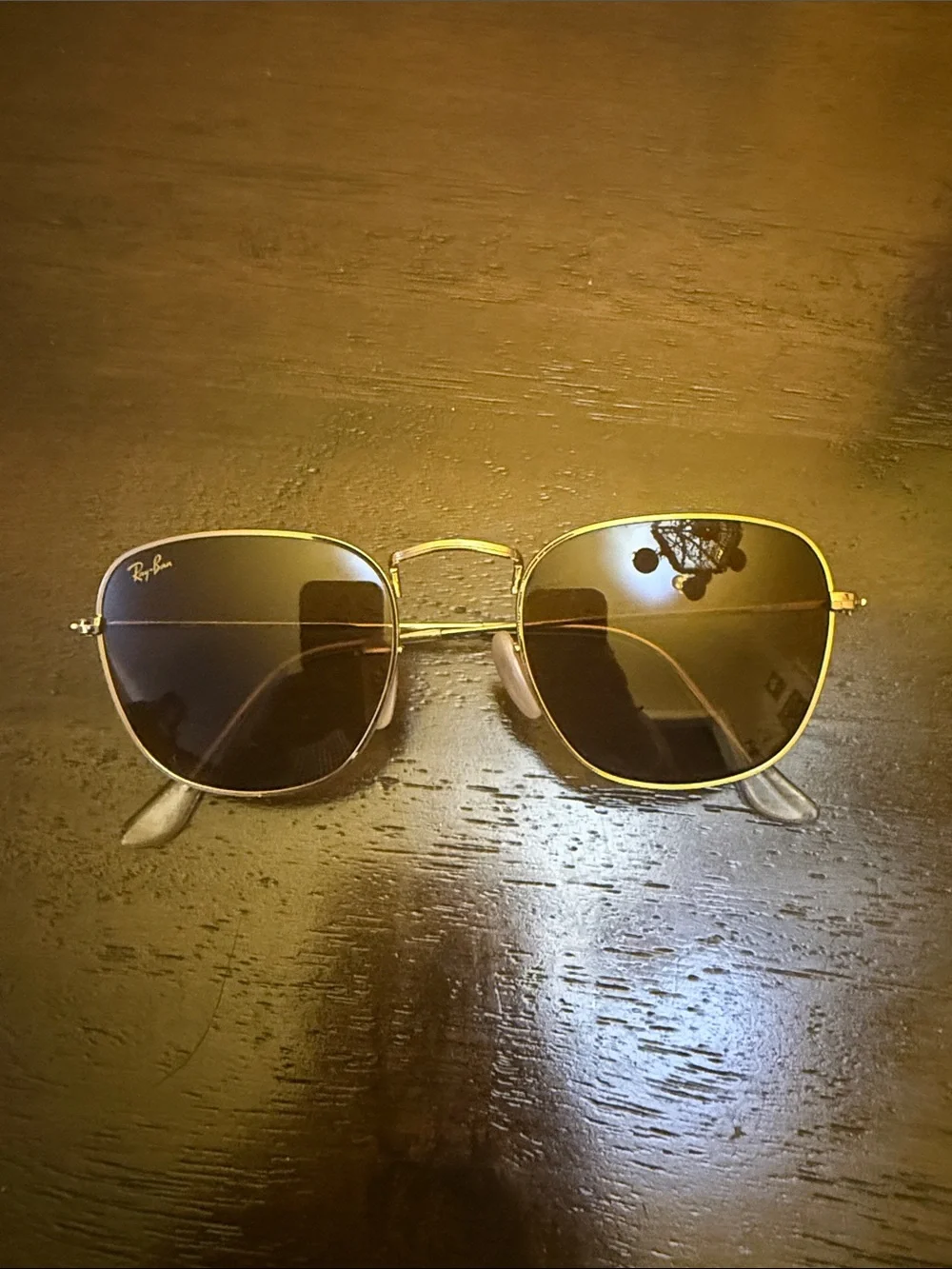 Ray-Ban Gold Frame aviator Sunglasses